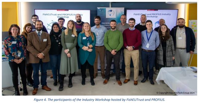 Figure 4: The participants of the Industry Workshop hosted by FishEUTrust and PROFIUS